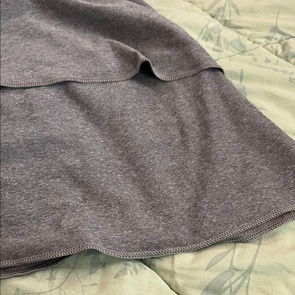 Gray and Multicolor Women's Skirt